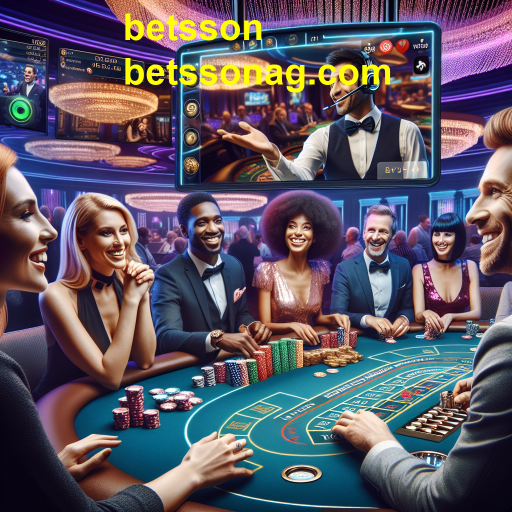Experimente a emoção de jogos ao vivo com dealers reais na Betsson.